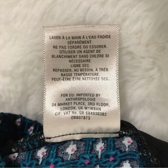 Anthropologie Ett Twa Rousseau Cropped Wide Leg Pants Size XS - Picture 13 of 13